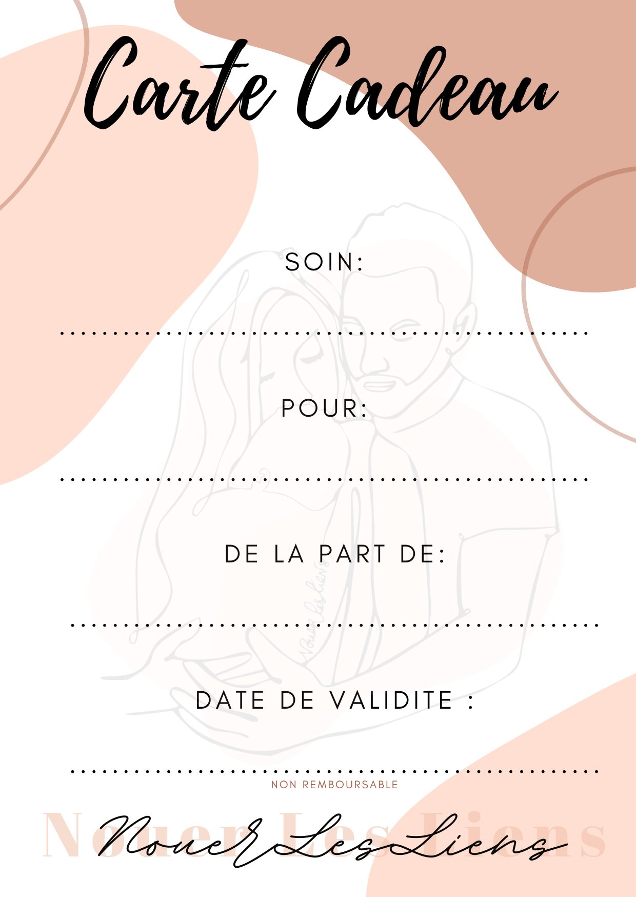 Dos carte cadeau